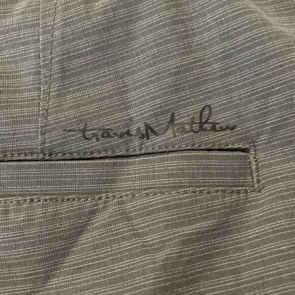 Travis Mathew Grey Morning Golf Shorts Men's Size 40 Performance Gray Stretch - Picture 4 of 8